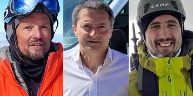 Búsqueda de los andinistas argentinos: divisaron 3 cuerpos desde un helicóptero