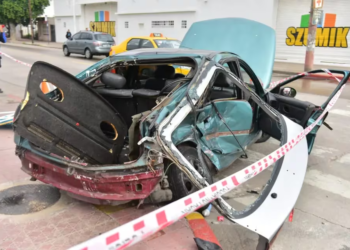 Alta Córdoba: chocó tres autos e hirió a varias personas