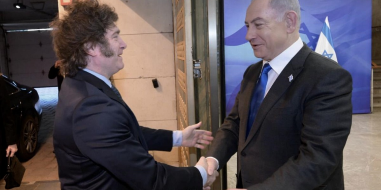 Milei cierra su visita a Nueva York con una bilateral con Netanyahu