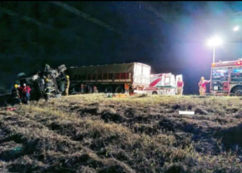 Un conductor murió tras chocar contra un camión