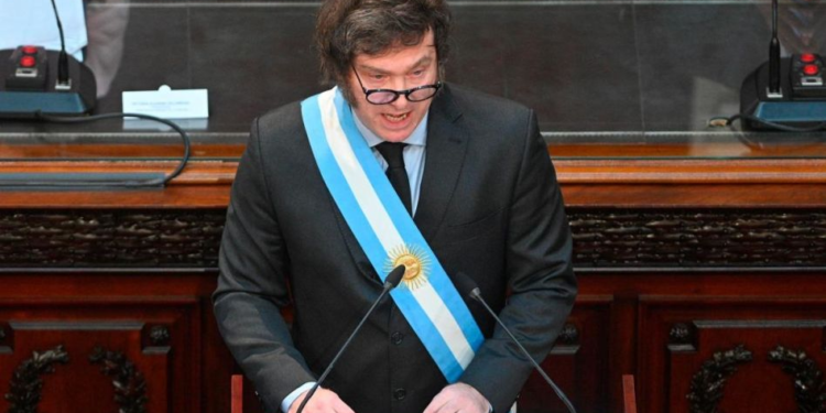 Javier Milei inauguró las sesiones del Congreso y llamó a firmar un «nuevo contrato social» el 25 de mayo