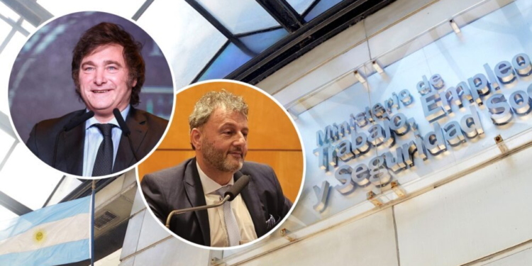 Milei despidió al secretario de Trabajo Omar Yasin