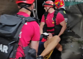 Dos hinchas cayeron a la fosa del Kempes durante el partido River-Estudiantes