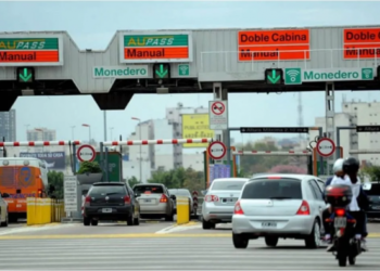 Desde este viernes aumentarán un 200% los peajes de rutas nacionales