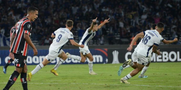 Talleres logró un triunfazo sobre San Pablo en su debut en la Copa Libertadores