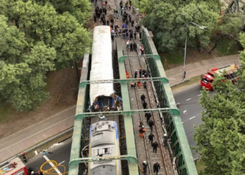 Choque de trenes en Palermo: decenas de heridos y gran operativo en la zona