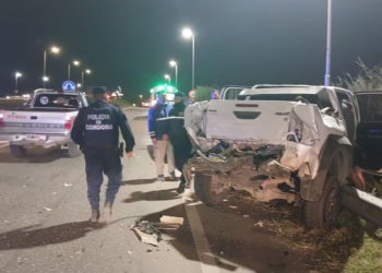 Un intendente cordobés sufrió un impactante accidente en la ruta y está grave