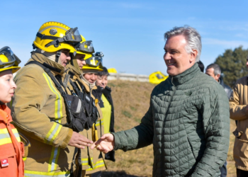 La Provincia inauguró la "Base Operativa Las Tapias" para prevención de incendios