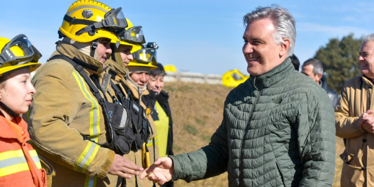 La Provincia inauguró la "Base Operativa Las Tapias" para prevención de incendios