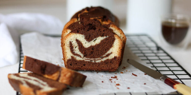 Receta dulce para una tarde otoñal: Budín marmolado