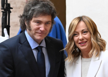 Milei inició su agenda en Italia y luego se irá a Suiza