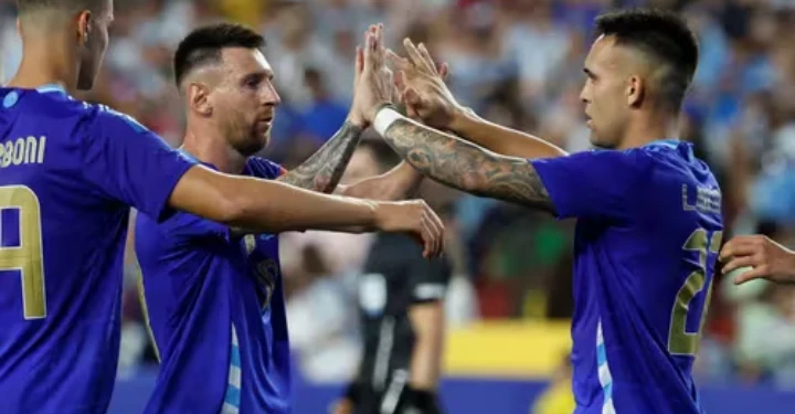 Argentina ganó 4-1 el amistoso en Guatemala