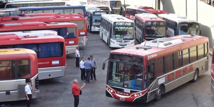 El transporte interurbano ya circula con normalidad