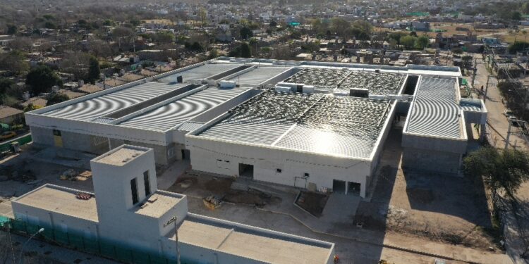 La construcción del Hospital del Noroeste registra un avance del 75%