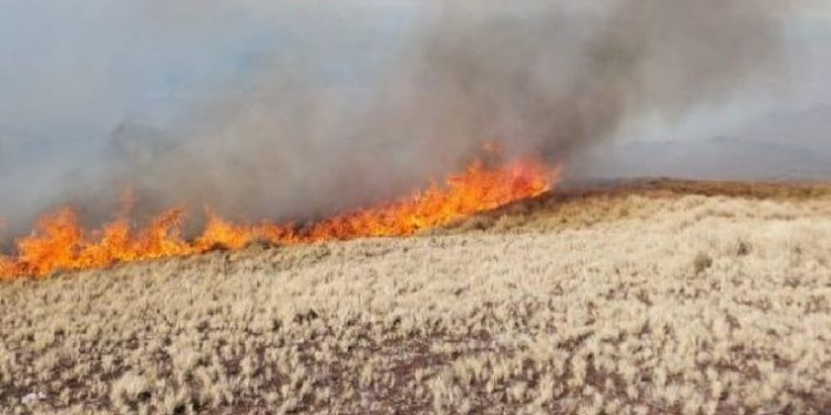Continúa grave la situación en el valle de Traslasierra por el fuego