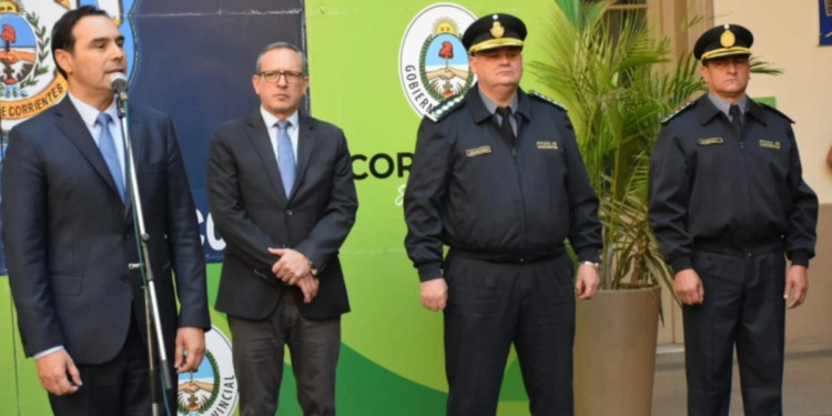 Removieron a la cúpula policial de Corrientes