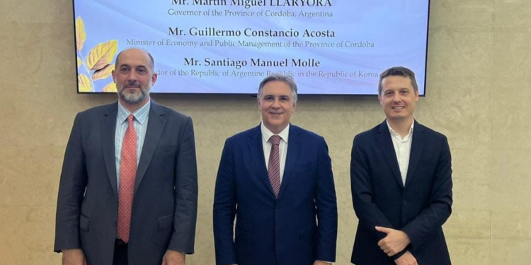 Martín Llaryora expresó que el sudeste asiático ofrece múltiples oportunidades para Córdoba