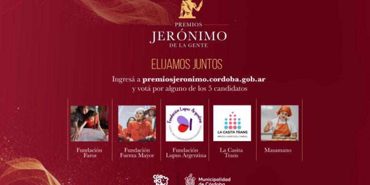 Últimas horas para votar al Jerónimo de la Gente