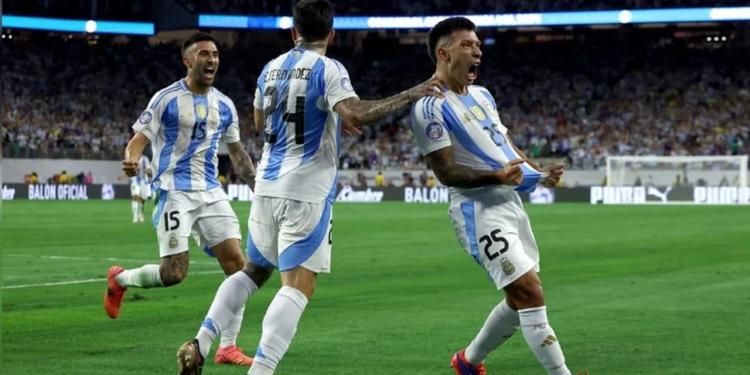 Argentina venció por penales a Ecuador y avanzó a semifinales de la Copa América
