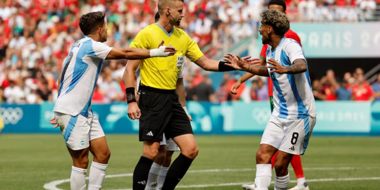 Papelón de la organización en el debut de Argentina en los JJOO