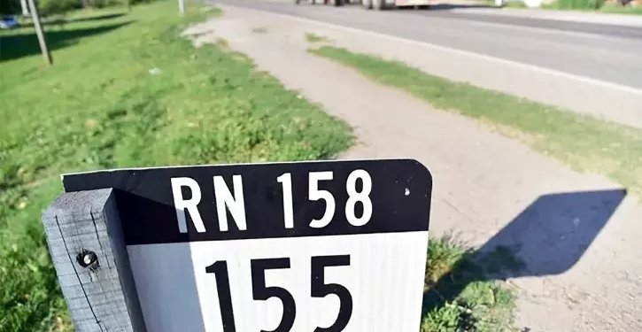 Realizarán un corte total en la Ruta Nacional 158 por obras en el Gasoducto Norte