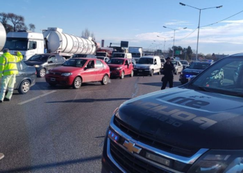 Siniestro vial en Circunvalación: embistieron a un peatón