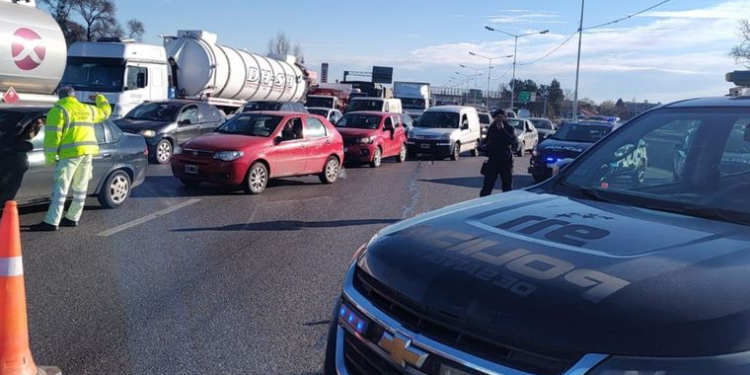 Siniestro vial en Circunvalación: embistieron a un peatón