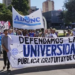 Universidades públicas anunciaron un paro en todo el país