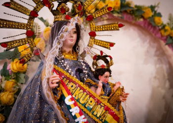 Comienza la celebración de la Virgen de Urkupiña en Córdoba