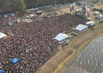 Miles de jóvenes festejaron la Primavera en toda la provincia