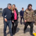 Milei sobrevoló la zona de los incendios y no bajó a tierra