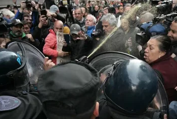 Nuevos incidentes frente al Congreso con los jubilados