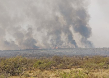 Corte total de la Autopista Córdoba – Carlos Paz por incendio entre Malagueño y Yocsina