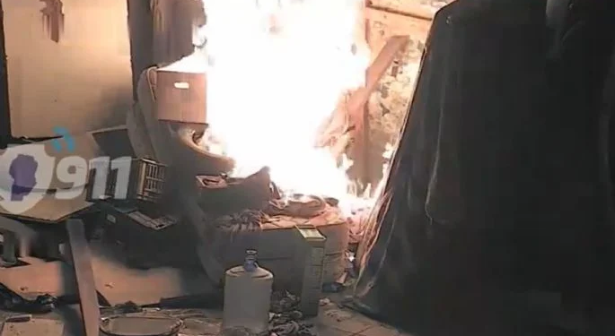 Detuvieron a un hombre que provocó un incendio en barrio Centro de Córdoba