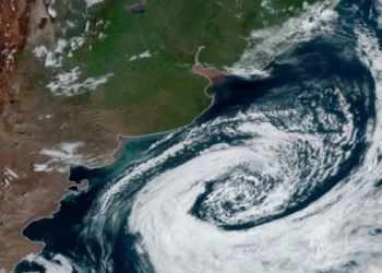 Anuncian la llegada de un ciclón extratropical que traerá un frente frío a la Argentina