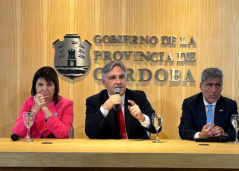 Llaryora y Bullrich presentaron el Consejo Federal de Seguridad en eventos deportivos