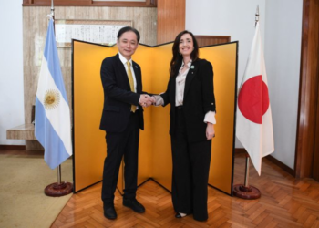 Villarruel se reunió con el embajador de Japón en Argentina