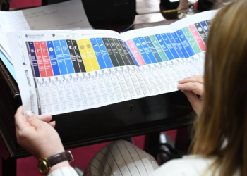 El Gobierno promulgó la ley de Boleta Única en papel