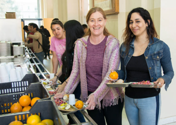 Inauguró un anexo del comedor universitario