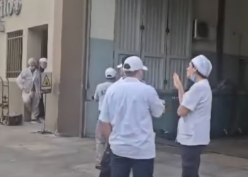 Incendio en la fábrica de alfajores Jorgito