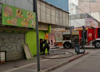 Se incendió un local en el centro de Córdoba