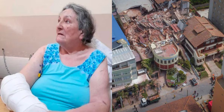 Murió la única sobreviviente del derrumbe del hotel en Villa Gesell