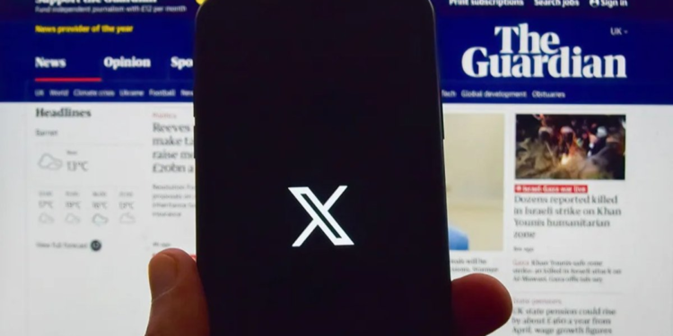 El diario The Guardian y La Vanguardia anuncian su salida de X