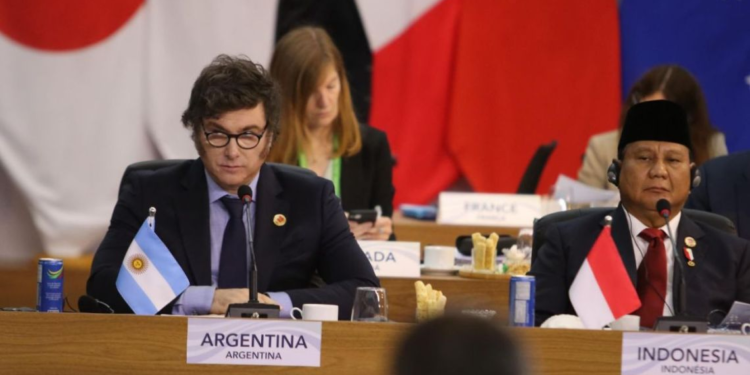 Milei adhirió al documento final del G20, pero rechazó la agenda 2030
