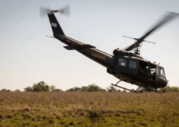 Cayó un helicóptero del Ejército Argentino en Mendoza