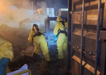 Derrame tóxico en una planta de Coca-Cola en Córdoba