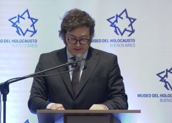 Milei encabeza el acto por el Día Internacional del Holocausto