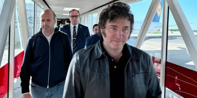 Milei llegó a Estados Unidos para participar del America Business Forum