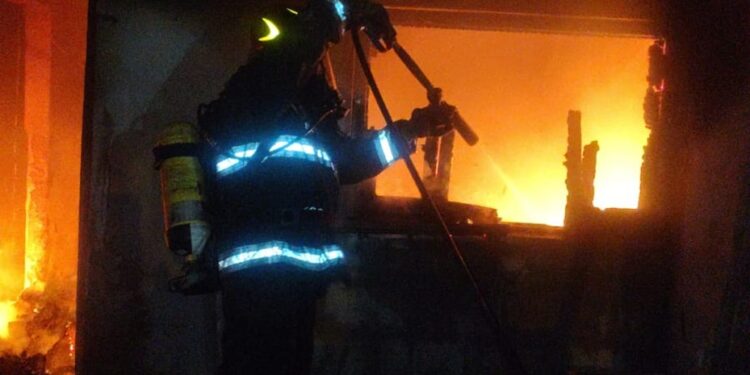 Incendio en una vivienda en Córdoba