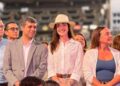 Victoria Villarruel estuvo presente en el Festival de Doma y Folklore